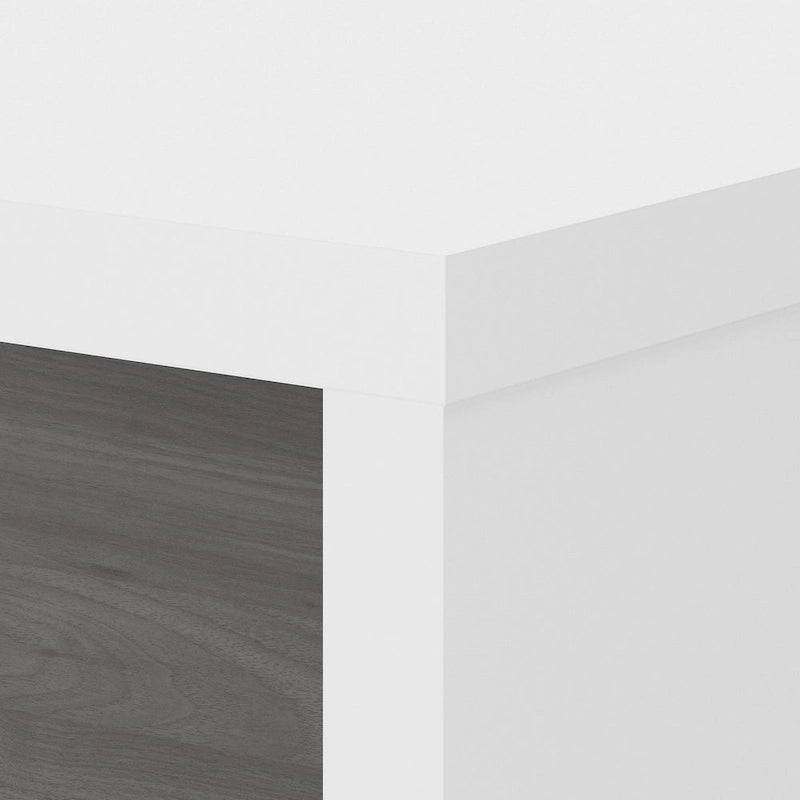 Configuration de bureau en U pour ordinateur.