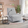Fauteuil inclinable motorisé et rembourré pour salon et chambre à coucher