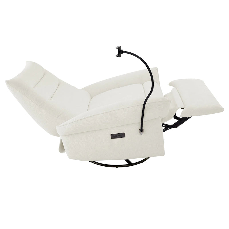 Fauteuil inclinable motorisé et rembourré pour salon et chambre à coucher