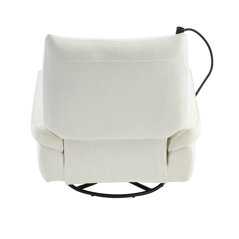 Fauteuil inclinable motorisé et rembourré pour salon et chambre à coucher