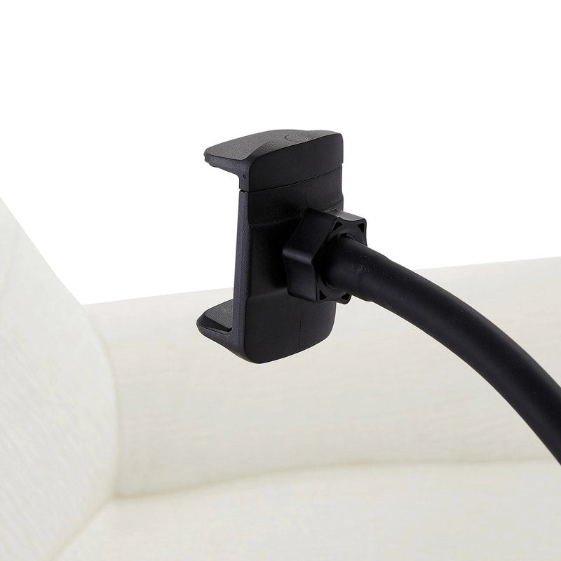 Fauteuil inclinable motorisé et rembourré pour salon et chambre à coucher