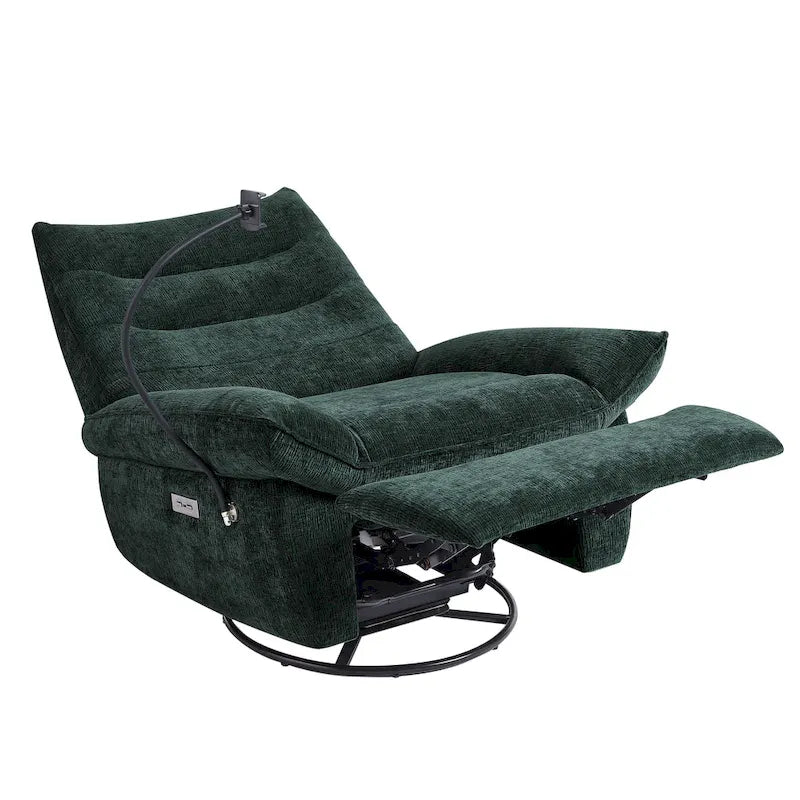 Fauteuil inclinable motorisé et rembourré pour salon et chambre à coucher