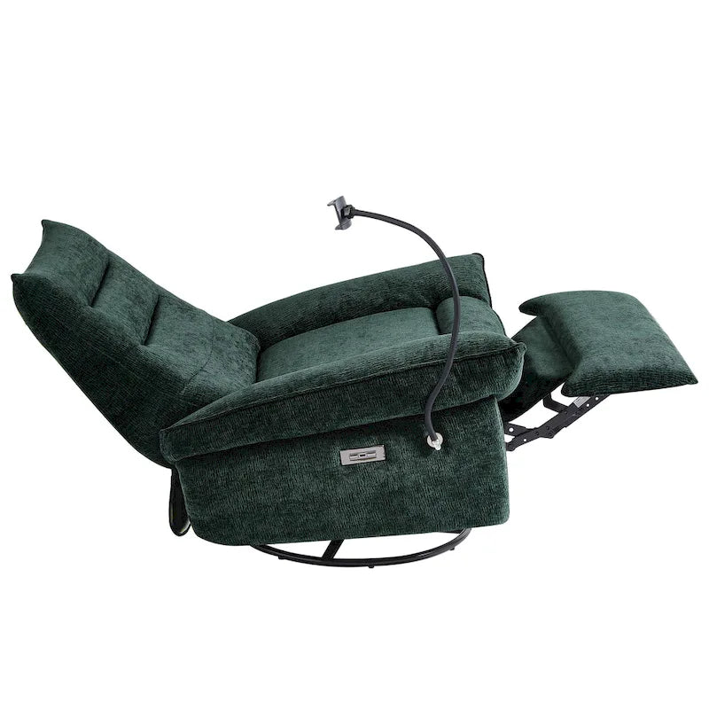 Fauteuil inclinable motorisé et rembourré pour salon et chambre à coucher