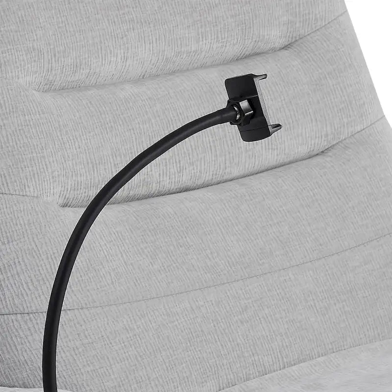 Fauteuil inclinable motorisé et rembourré pour salon et chambre à coucher