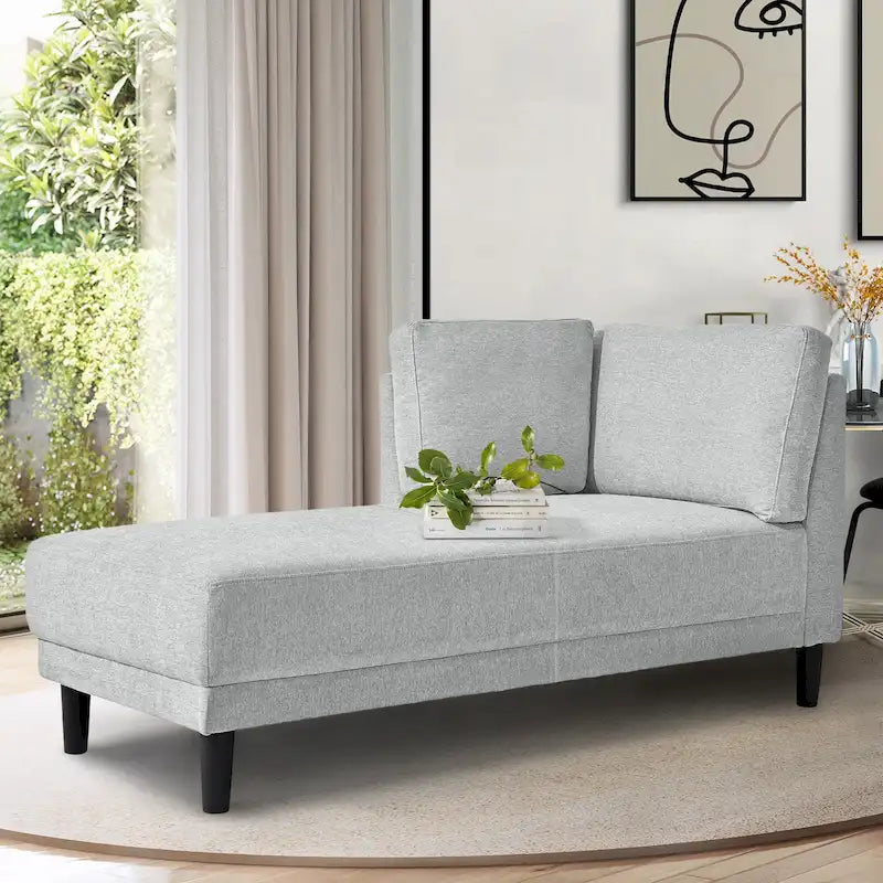 Canapé d'angle avec méridienne 65 Linen