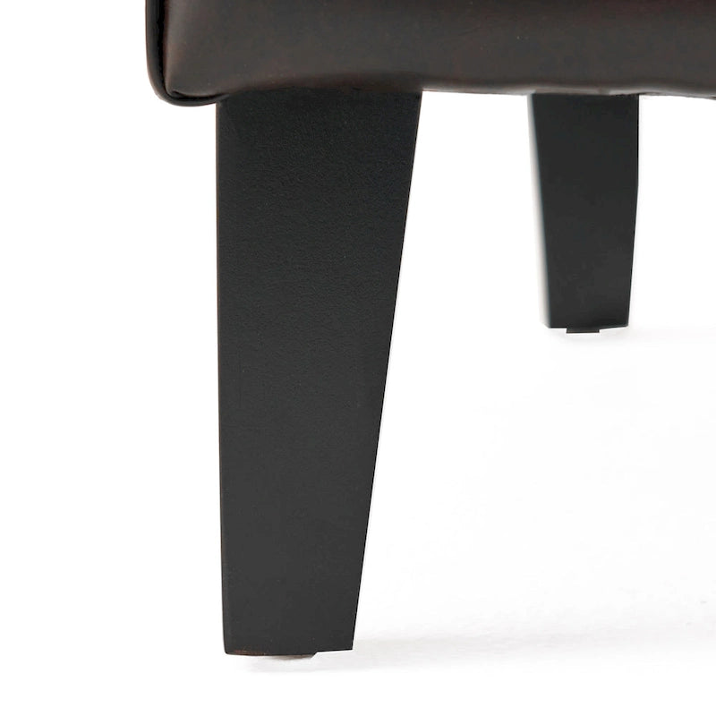 Fauteuil d'appoint à dossier haut