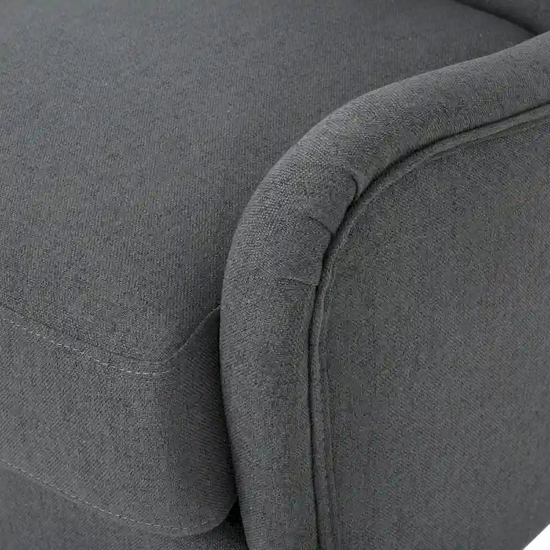 Fauteuil d'appoint à dossier haut