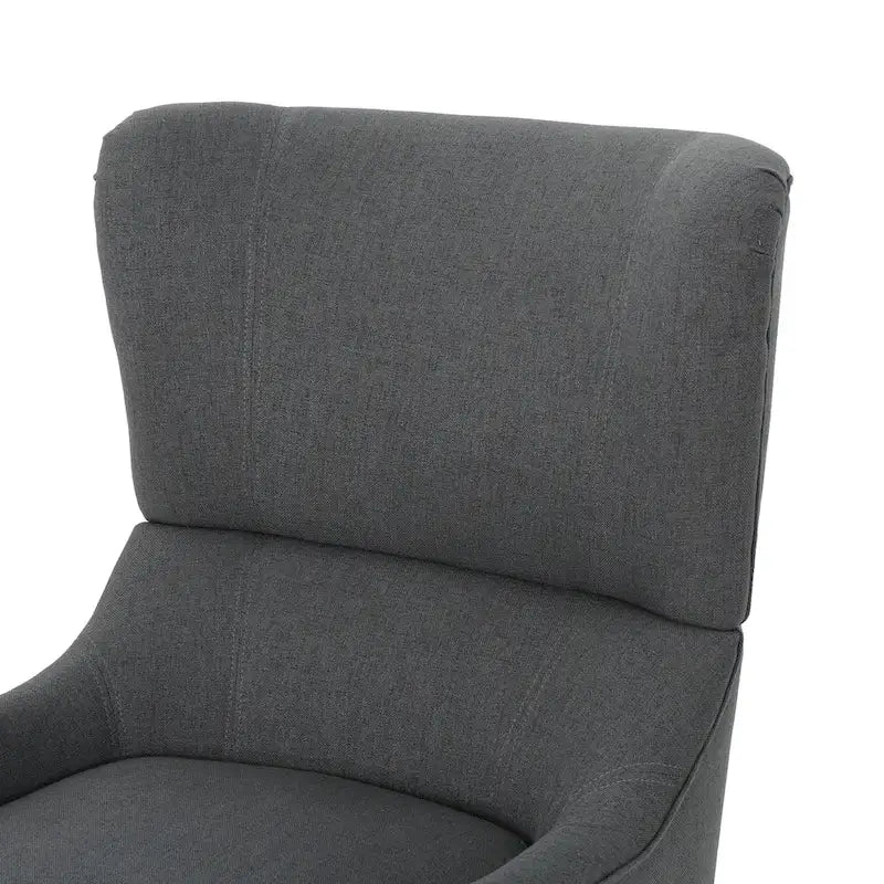 Fauteuil d'appoint à dossier haut