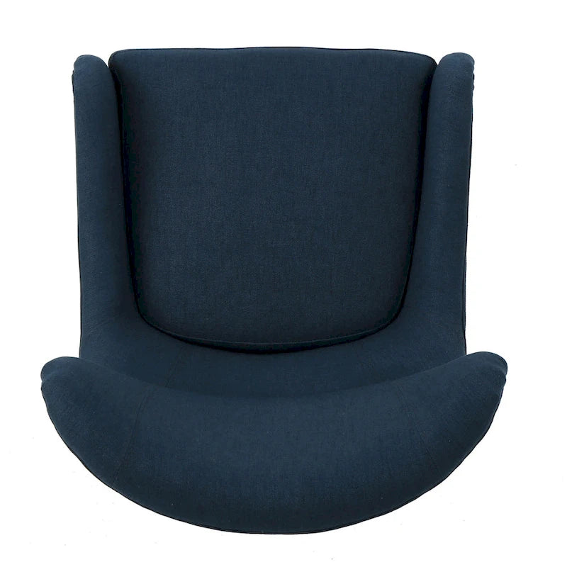 Fauteuil d'appoint à dossier haut