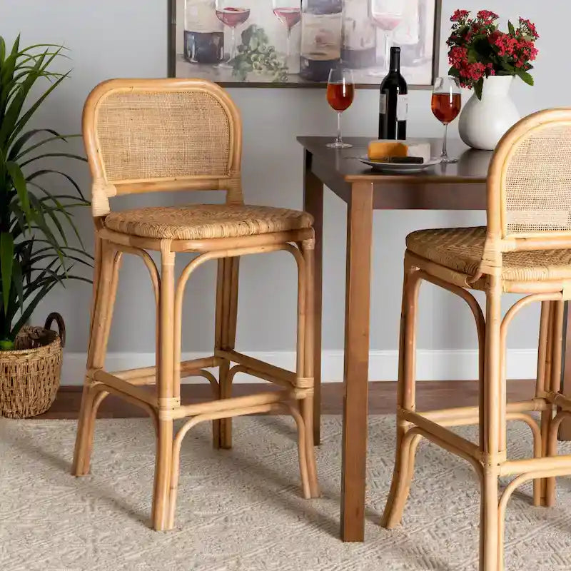 Tabouret de bar style bohème moderne