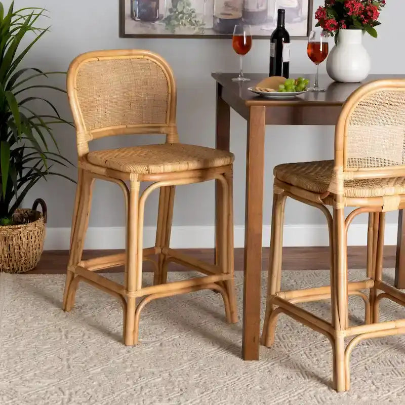 Tabouret de bar style bohème moderne
