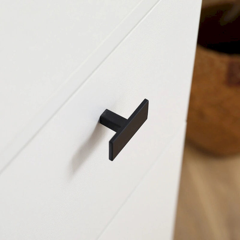 Coiffeuse avec miroir lumineux, 3 tiroirs et armoire de rangement