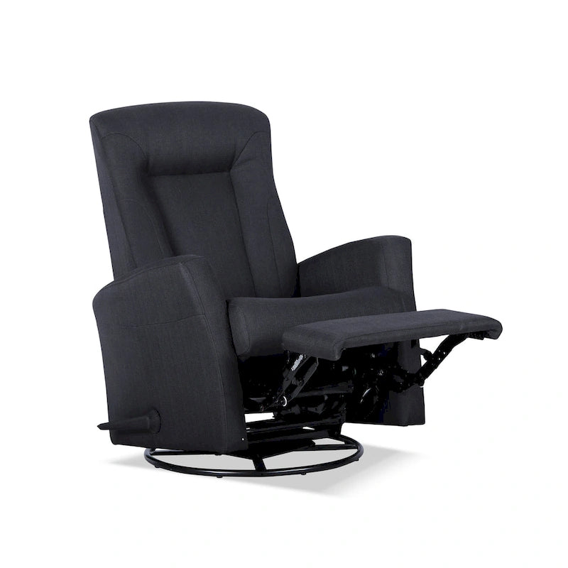 Fauteuil inclinable pivotant de 29,5 po de largeur, fauteuil inclinable, causeuse inclinable