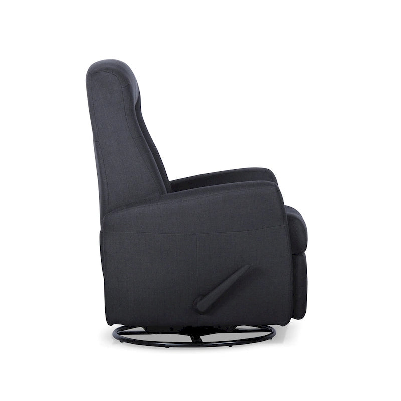 Fauteuil inclinable pivotant de 29,5 po de largeur, fauteuil inclinable, causeuse inclinable