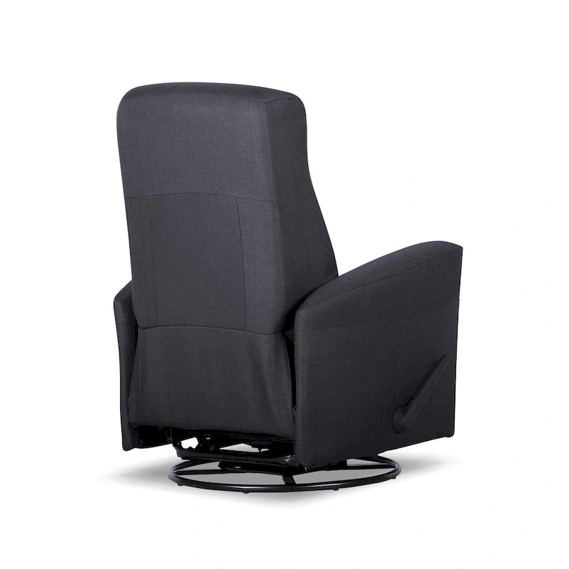 Fauteuil inclinable pivotant de 29,5 po de largeur, fauteuil inclinable, causeuse inclinable