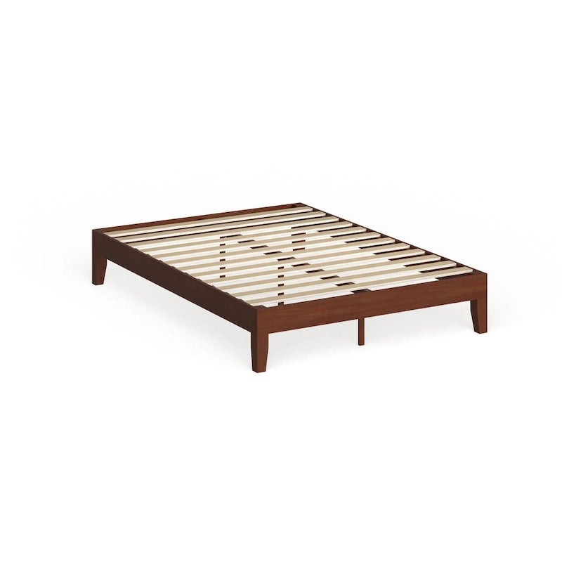 Lit plateforme en bois pleine grandeur de 12 pouces