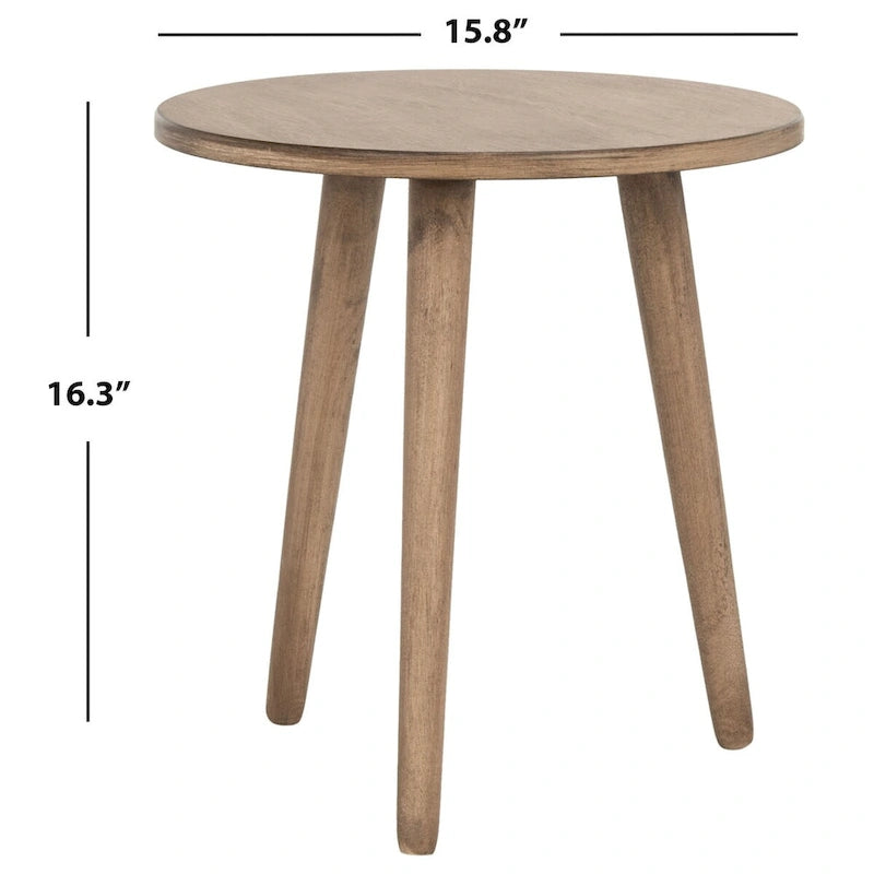 Table d'appoint ronde – 16 larg. x 16 prof. x 16 haut.