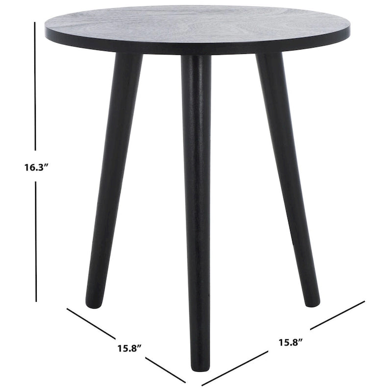 Table d'appoint ronde – 16 larg. x 16 prof. x 16 haut.
