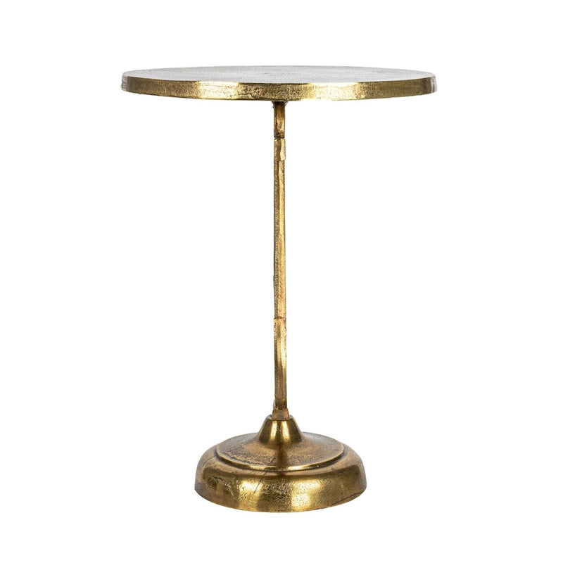 Table d'appoint nautique avec base en forme d'ancre - 15,0L x 15,0l x 19,0H