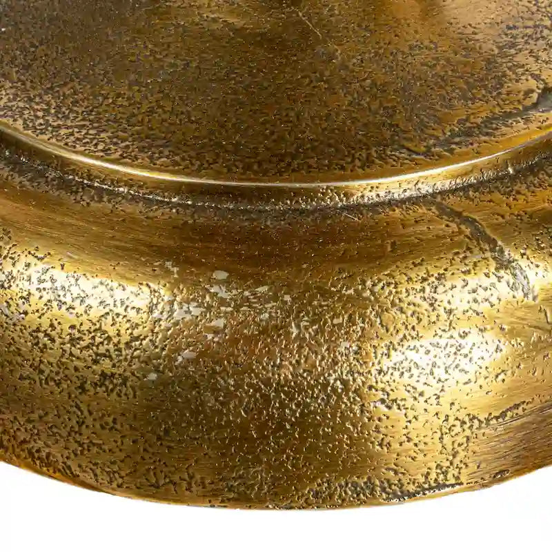 Table d'appoint nautique avec base en forme d'ancre - 15,0L x 15,0l x 19,0H