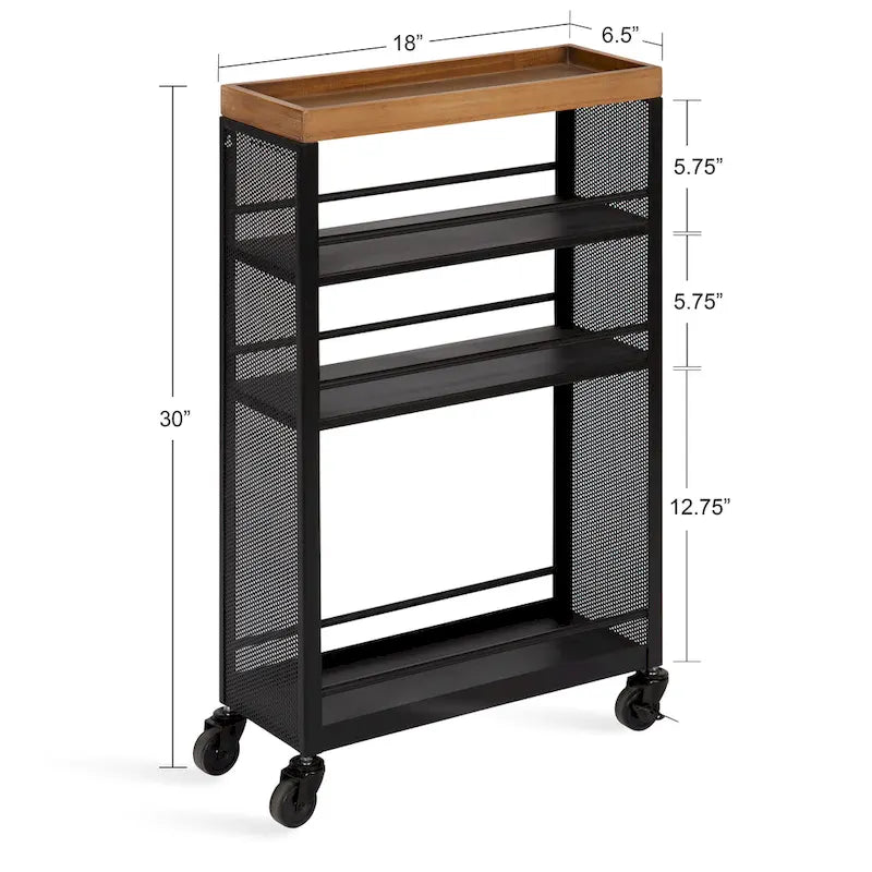 Chariot de rangement - 18x7x30