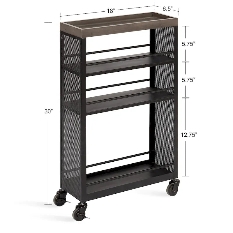 Chariot de rangement - 18x7x30