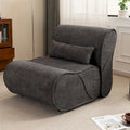Fauteuil inclinable en velours doux, fauteuil de salon confortable avec rembourrage lombaire, idéal pour le salon, la chambre ou le bureau