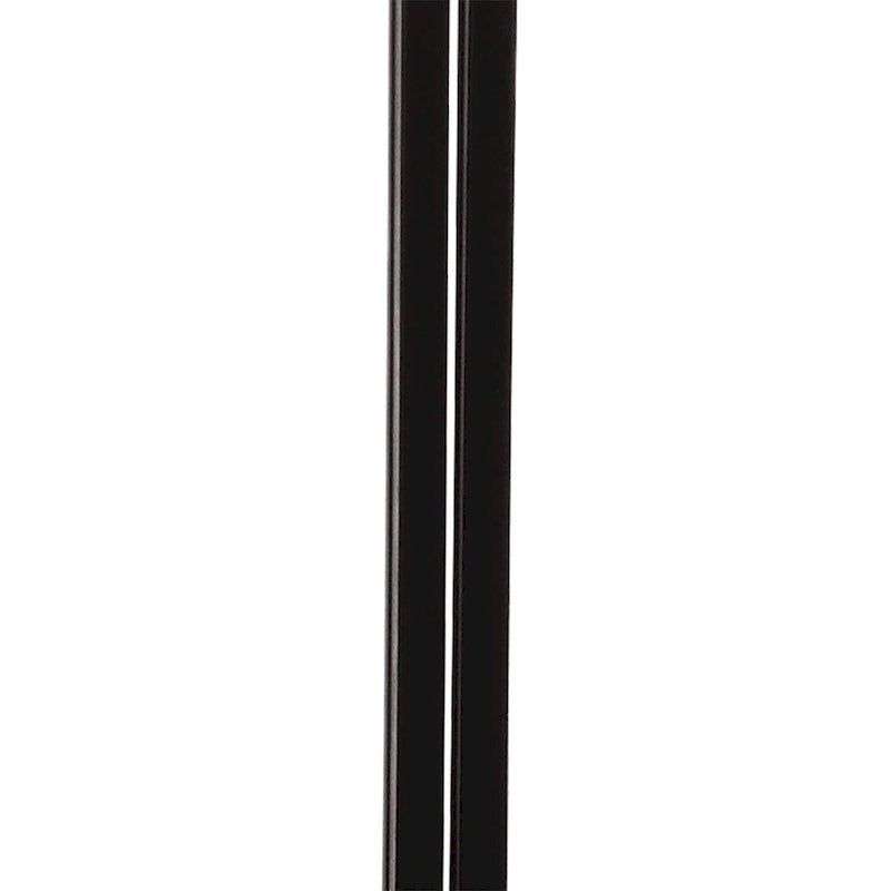 Table d'appoint contemporaine en marbre noir sur pied