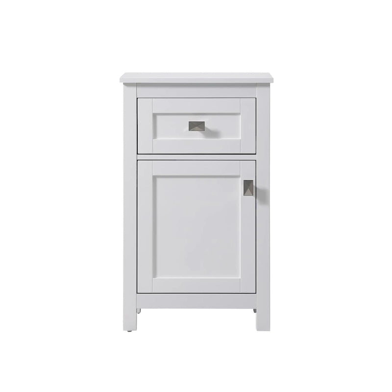 Meuble de rangement de salle de bain autoportant de 45 cm