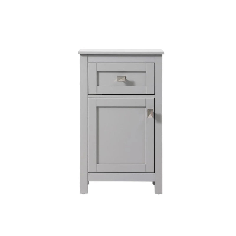 Meuble de rangement de salle de bain autoportant de 45 cm