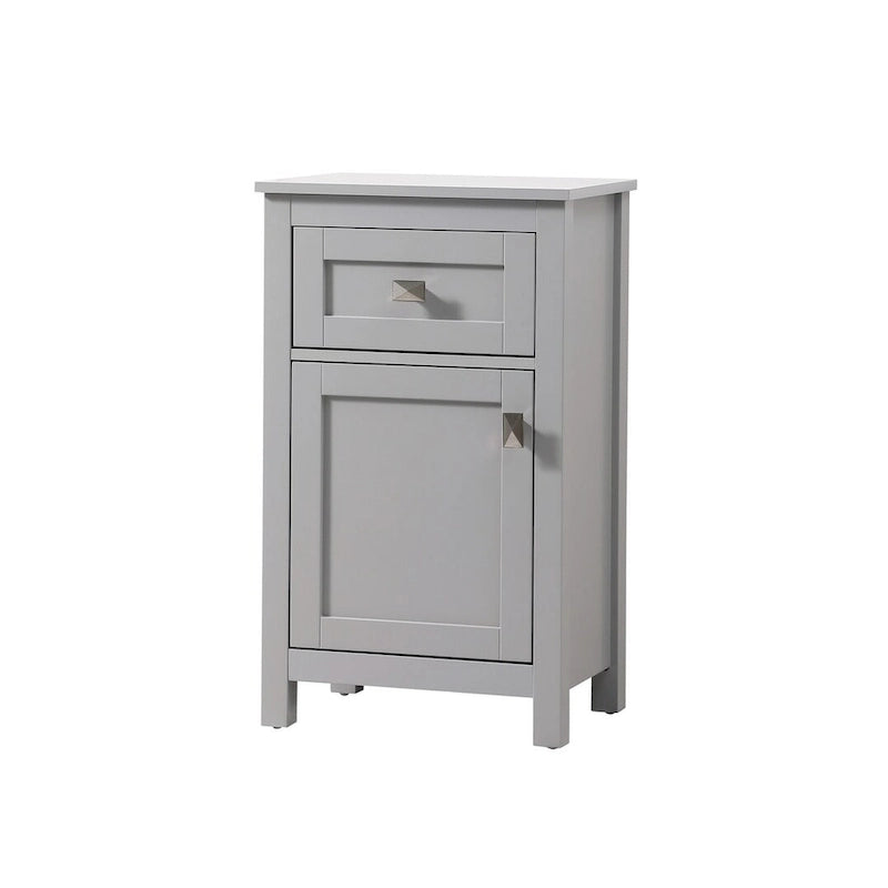 Meuble de rangement de salle de bain autoportant de 45 cm