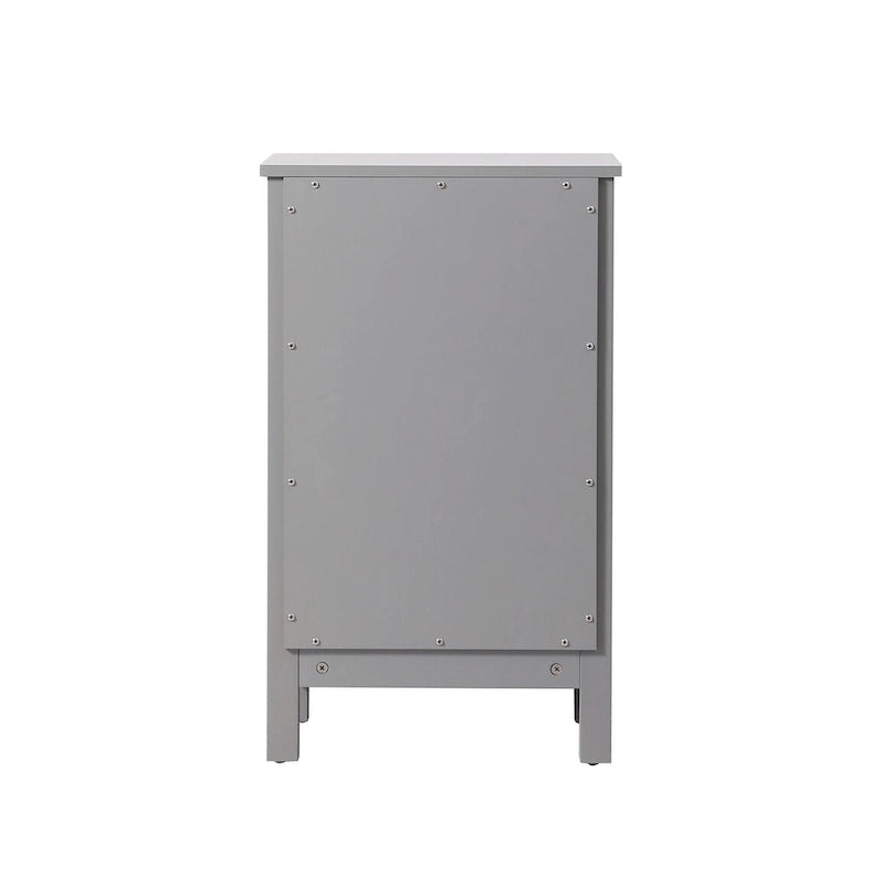 Meuble de rangement de salle de bain autoportant de 45 cm