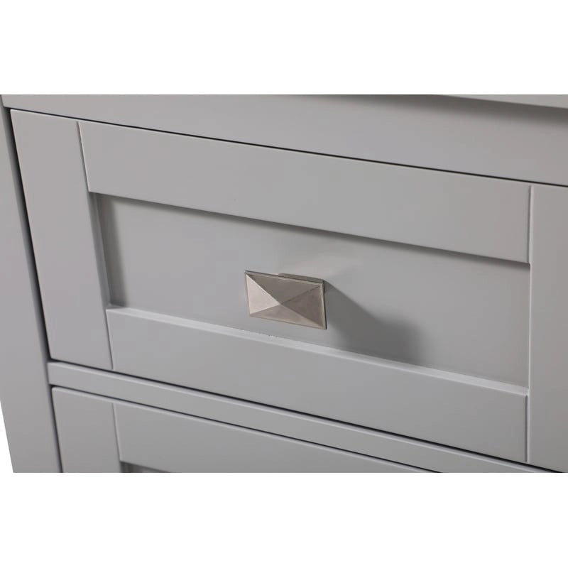 Meuble de rangement de salle de bain autoportant de 45 cm