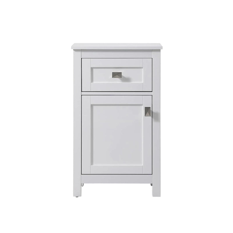 Meuble de rangement de salle de bain autoportant de 45 cm