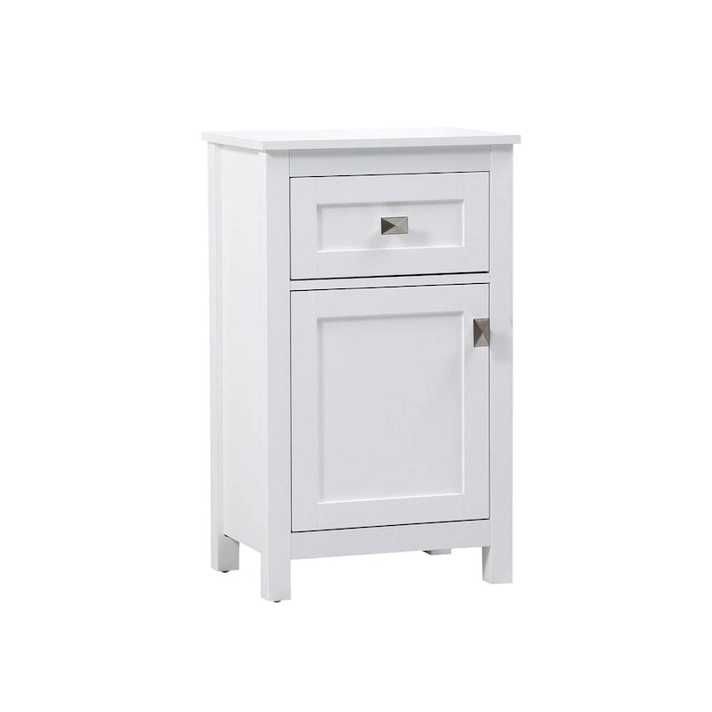 Meuble de rangement de salle de bain autoportant de 45 cm