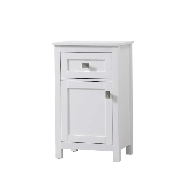 Meuble de rangement de salle de bain autoportant de 45 cm
