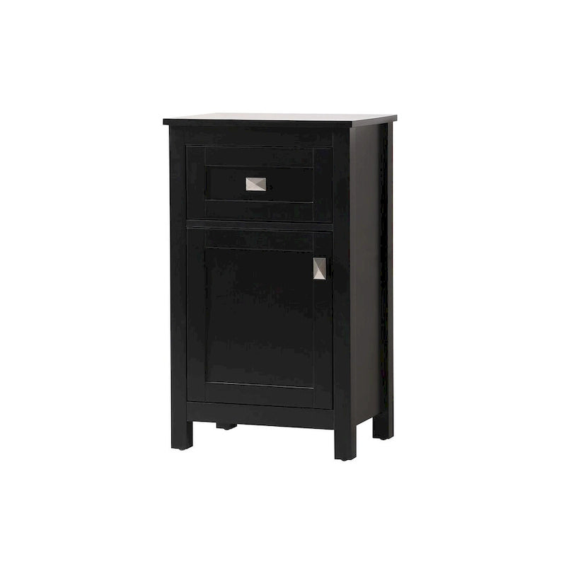 Meuble de rangement de salle de bain autoportant de 45 cm